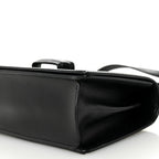 Calfskin Small Barcelona Shoulder Bag Black