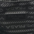 Re-Nylon Vela Drawstring Wristlet Pouch Black