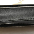 Box Calfskin Mini Voltaire Shoulder Bag Deep Musk