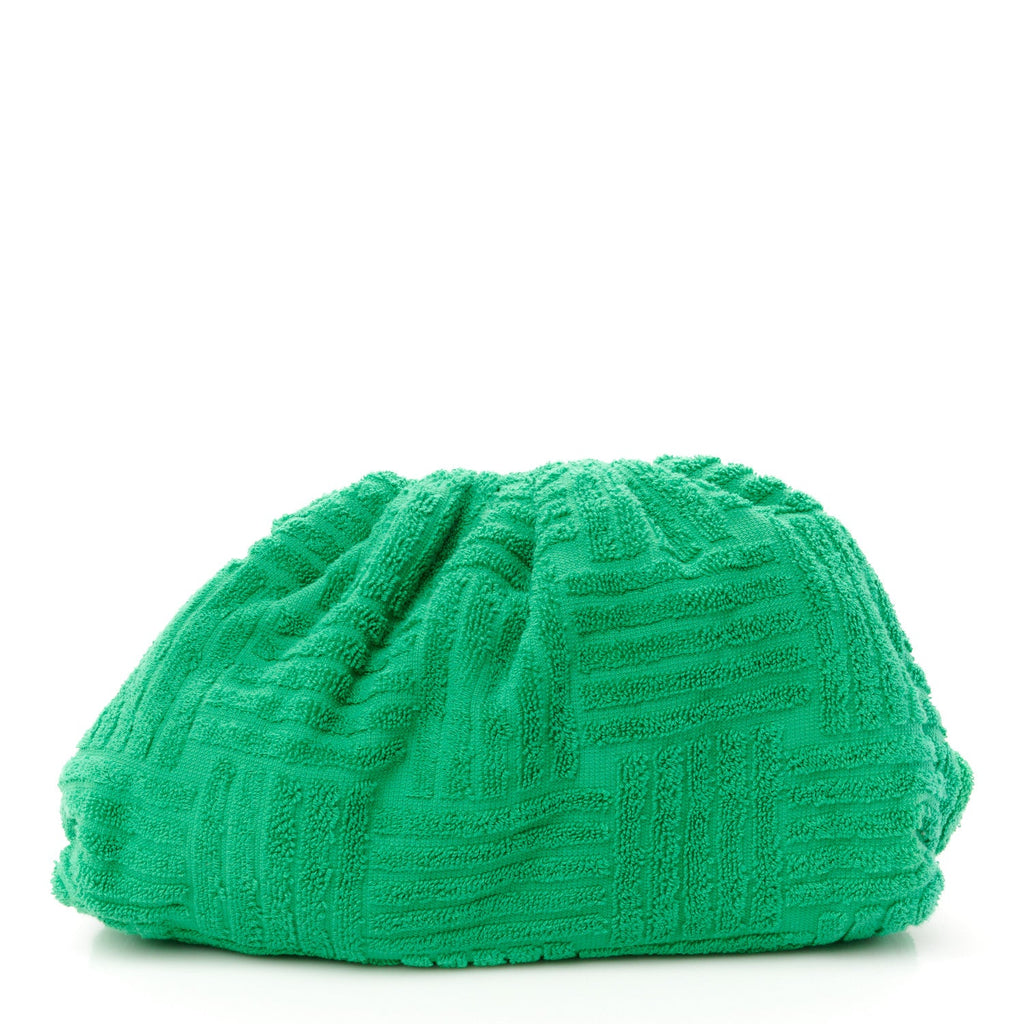 Sponge Fabric The Pouch Clutch Grass
