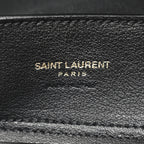 Calfskin Medium Shopping Tote Black
