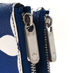 Monogram Giant Escale Double Zip Pochette Blue