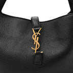 Grained Deerskin Bea Tote Black