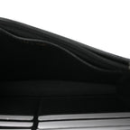 Lambskin Quilted Trendy CC Wallet On Chain WOC Black