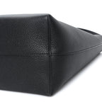 Grained Calfskin Medium N/S Park Tote Black