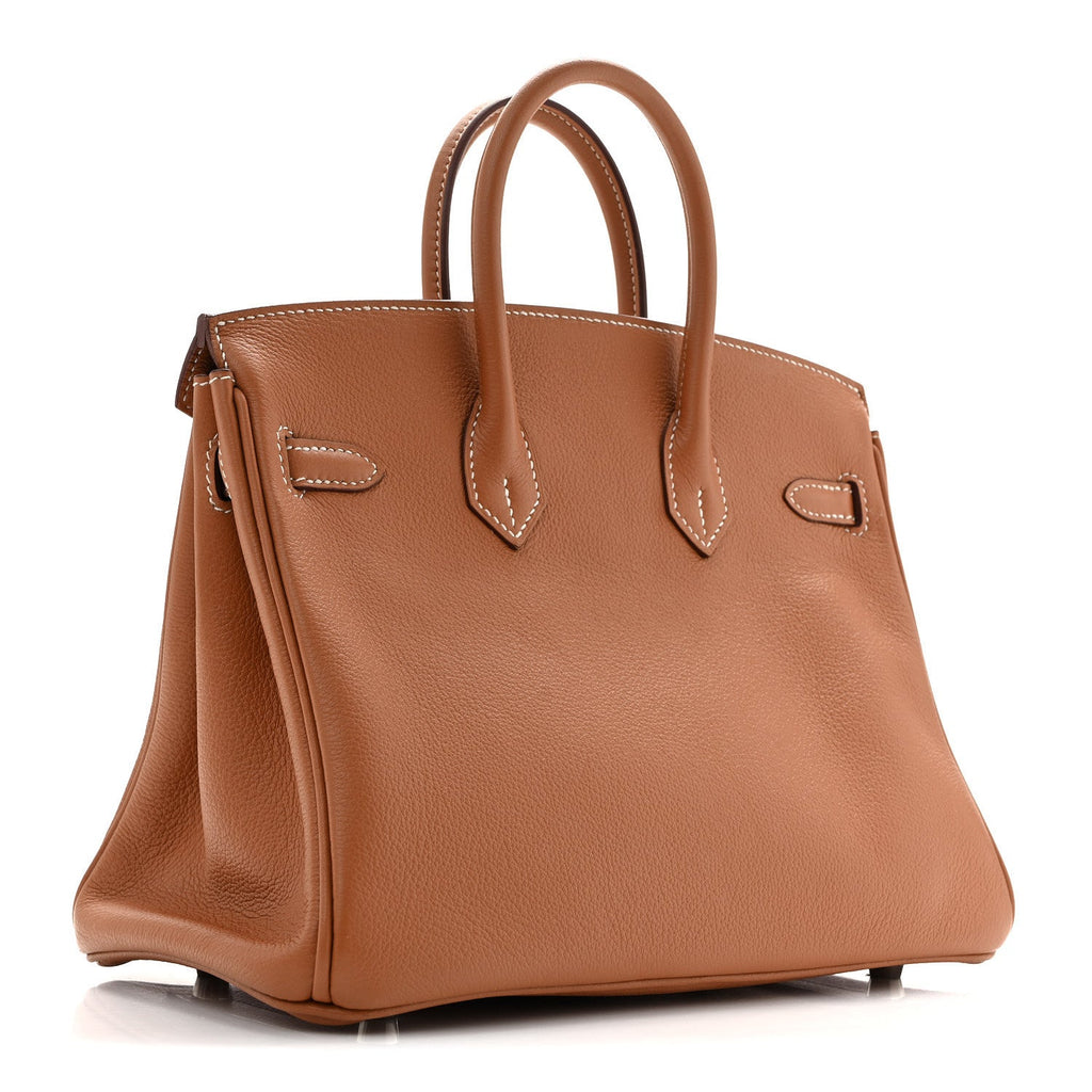 Taurillon Novillo Birkin 25 Gold