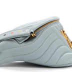 Calfskin New Wave Bumbag Porcelain Blue