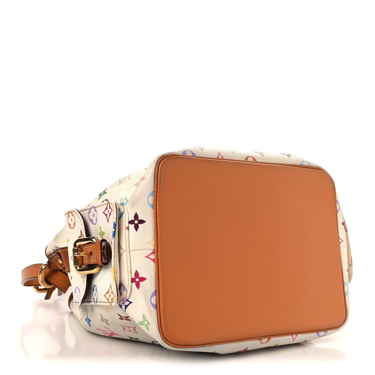 Monogram Multicolor Petit Noe White
