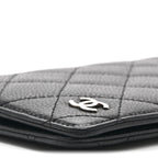 Caviar Quilted Agenda Cover Black