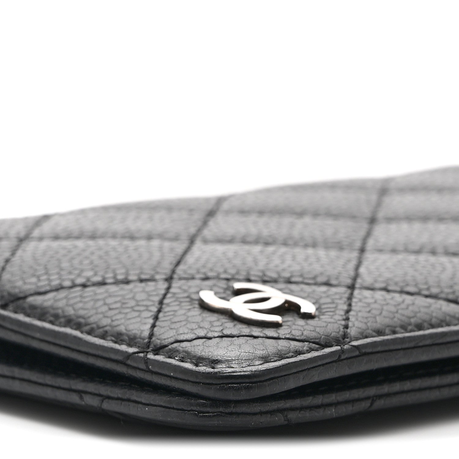 Caviar Quilted Agenda Cover Black