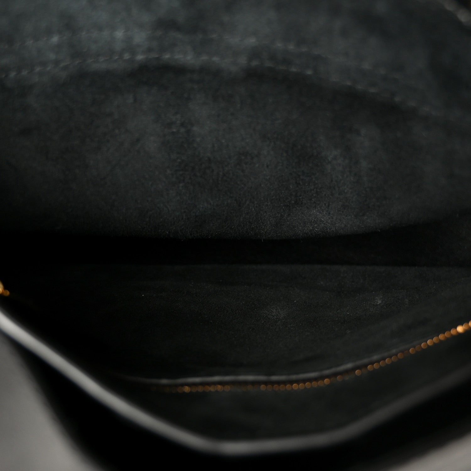 Silky Calfskin Small Ciao Ciao Black