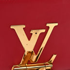 Calfskin Chain Louise MM Red