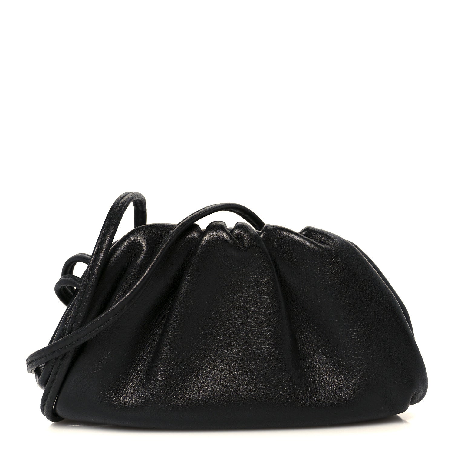 Butter Calfskin Coin Purse Black