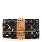 Monogram Multicolor Courtney Clutch Black