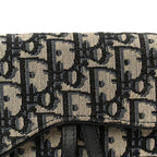 Oblique Saddle Belt Bag Blue
