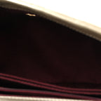 Metallic Aged Calfskin Quilted Mini Coco Handle Flap Gold