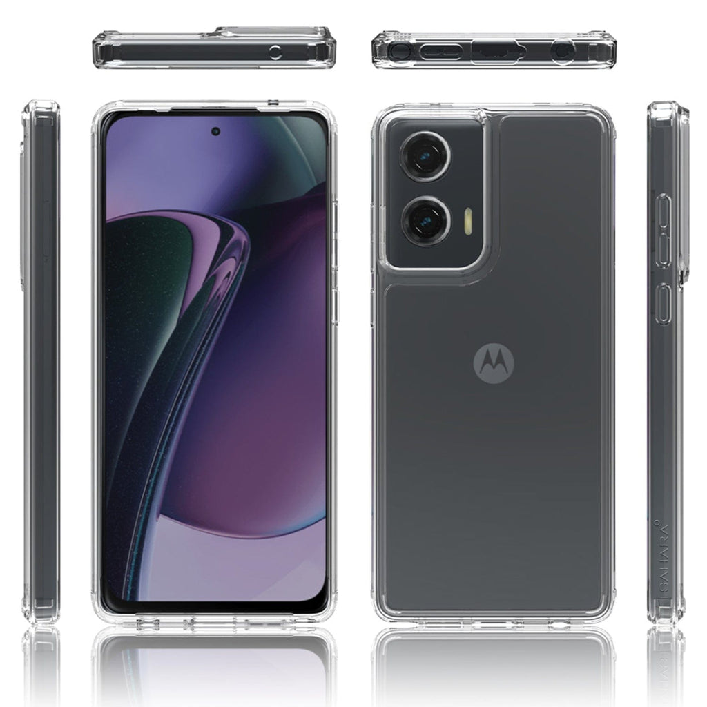 SAHARA - Inspire Series Crystal Clear Hard Shell Case - Motorola G Stylus 5G (2024)