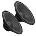15 Inch Subwoofer 450 Watt Car Audio Sub Woofer 4 Ohm Pair w Deep Bass Replacement Component Loud Speaker for Auto Truck Vehicle -WF 15 140 4OHM 2PCS