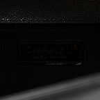 Caviar Quilted Medium Boy Flap Black