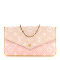 Empreinte Spring in the City Felicie Pochette Chain Wallet Pink Beige Yellow