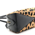 Calf Hair Leopard Print Medium Le Teckel Bag