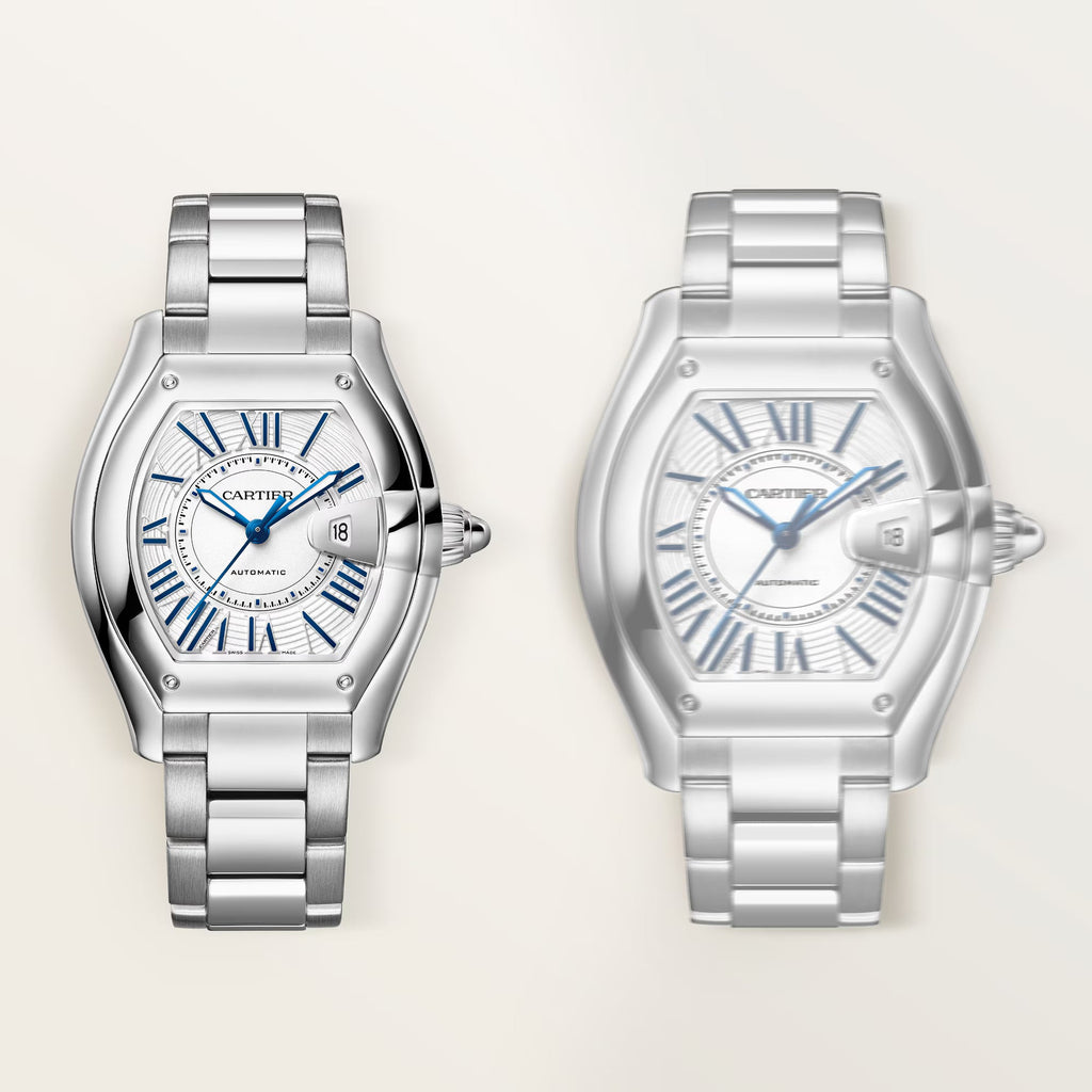 Roadster Medium Model | 35mm, Stainless Steel, Silver Dial