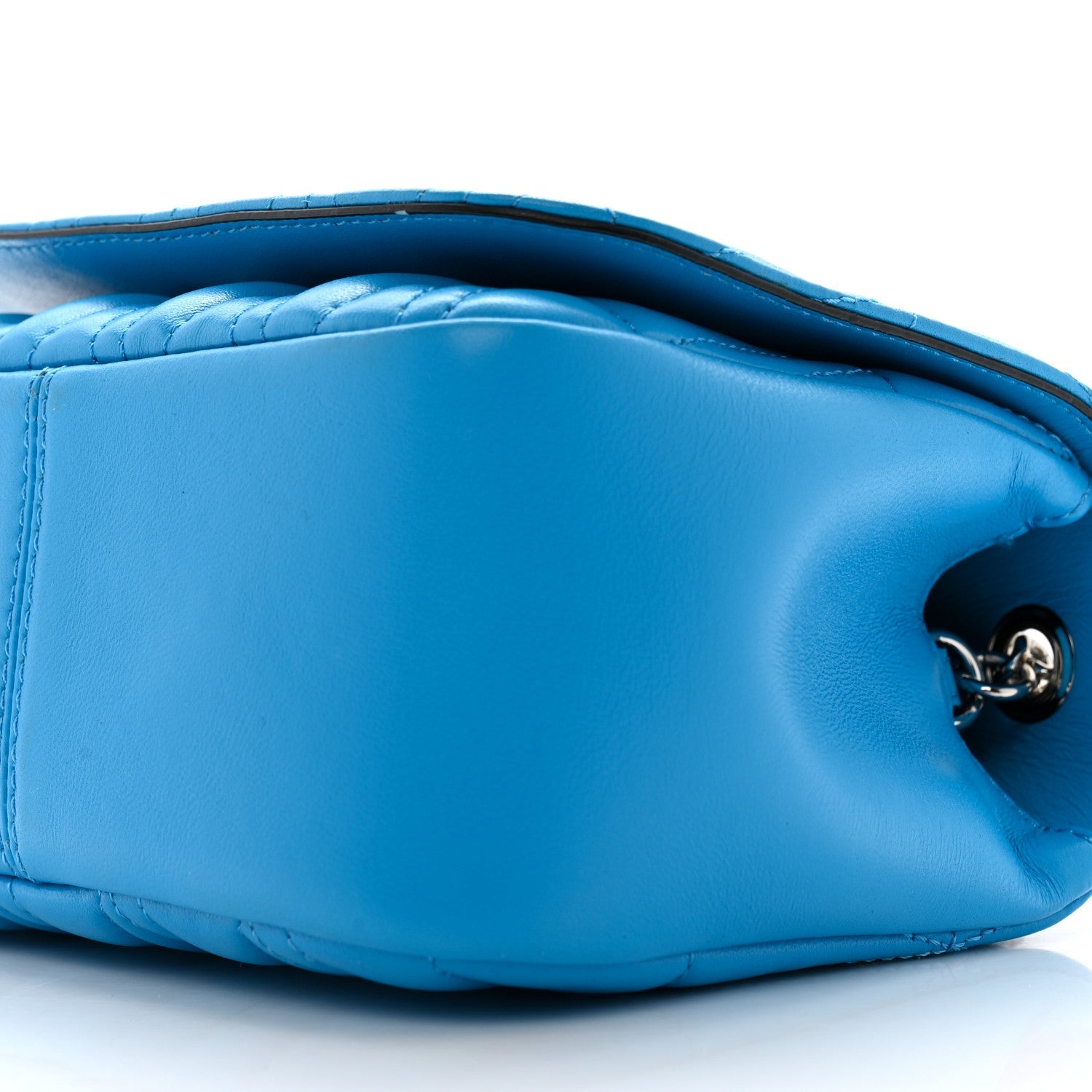 Nappa Quilted Virtus Bag Blue