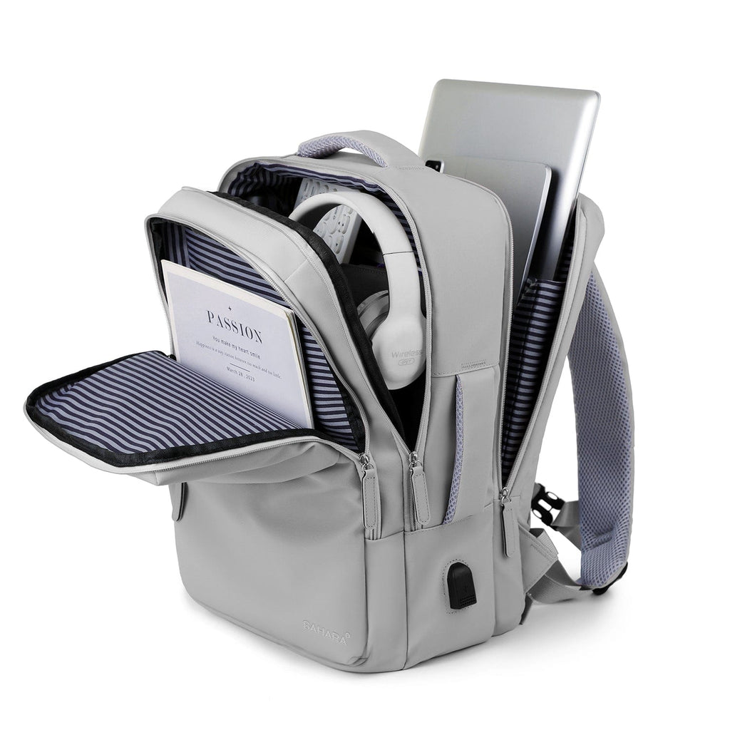 SAHARA - Multi-Pocket USB Travel Backpack — Voyager Travel Max - Laptops up to 16"