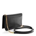 Calfskin Monogram Cassandre Phone Holder With Strap Black