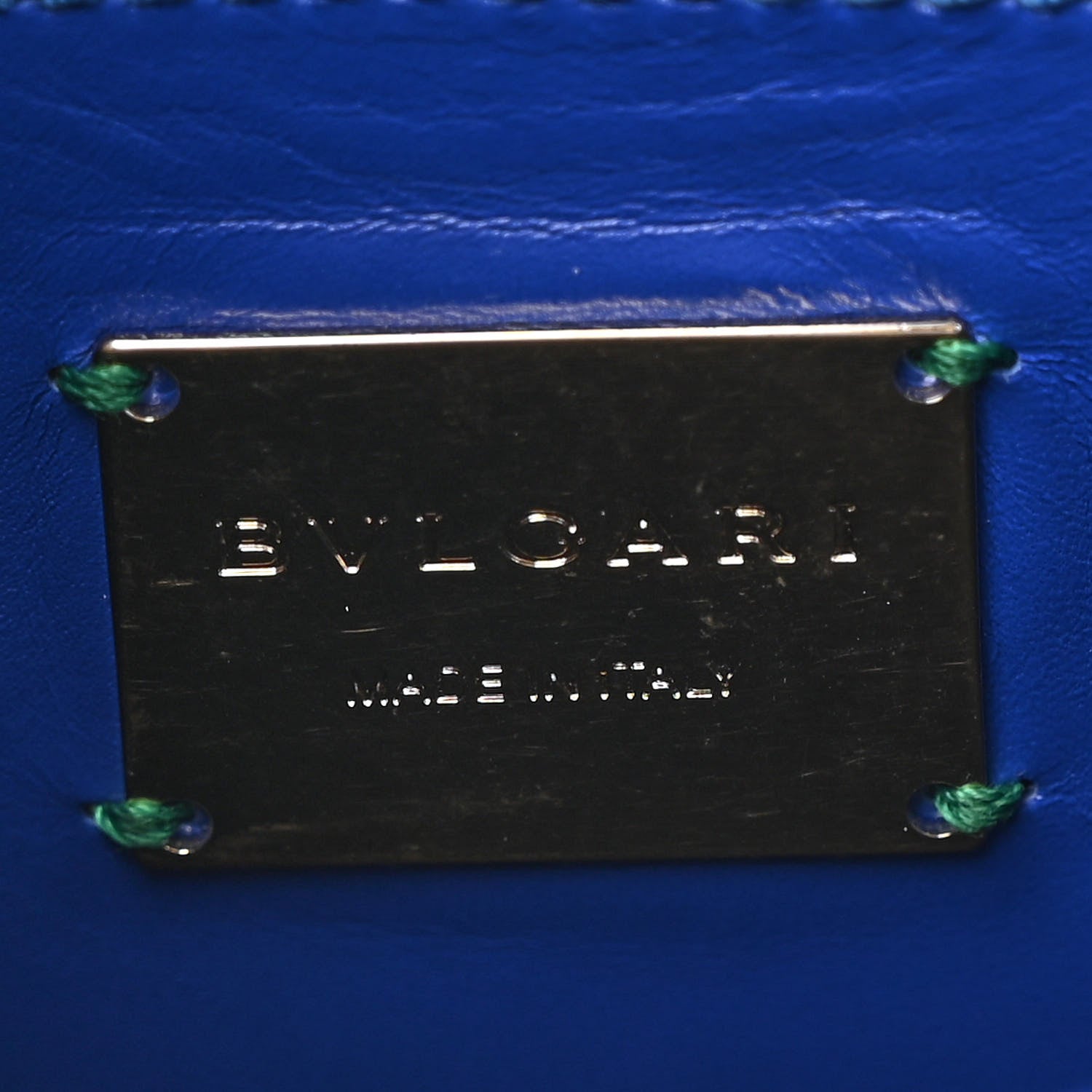 Galuchat Calfskin Serpenti Forever Crossbody Bag Blue