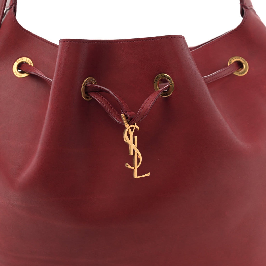 Smooth Calfskin Paris VII Large Flat Hobo Red