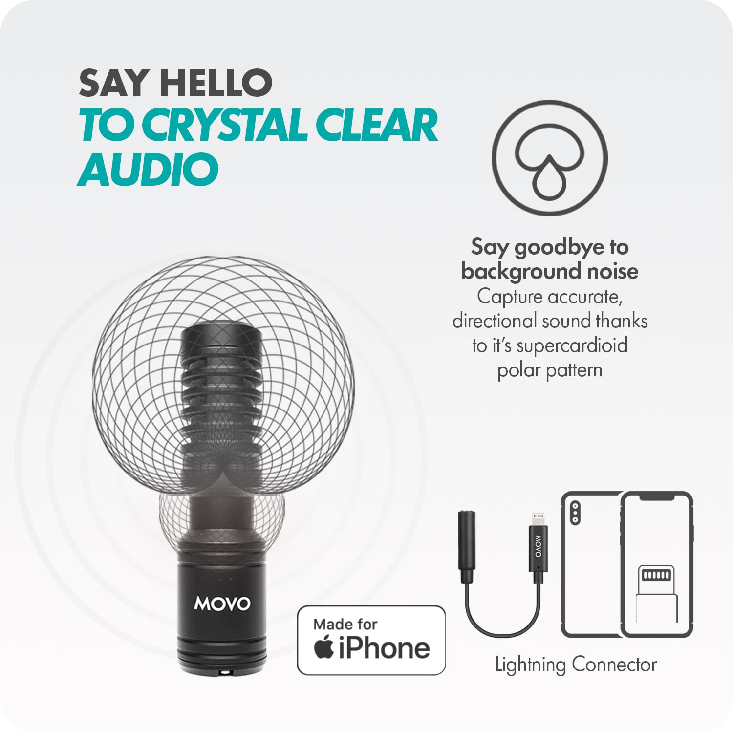 Movo iVlog1 Vlogging Kit for Lightning iPhones