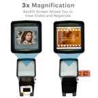 Kodak 35mm Film and Slide Viewer, Photo Slide Viewer with 3X Magnification for 35mm Slides & Film