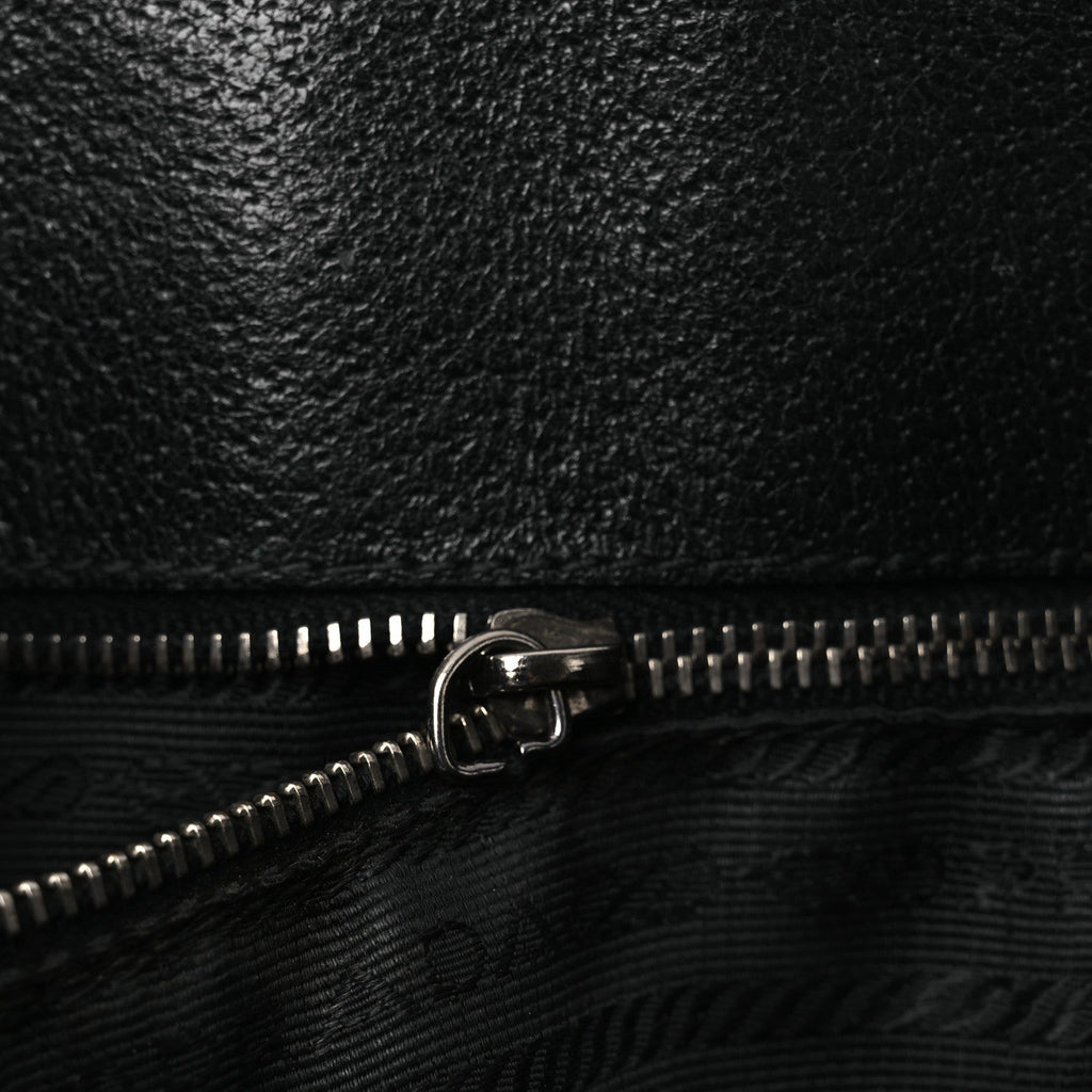 Cinghiale Triangle Tote Black