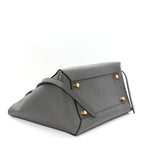 Grained Calfskin Mini Belt Bag Grey