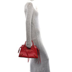 Grained Calfskin Neo Classic Gold Hardware S City Medium Red