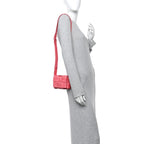 Rubber Maxi Intrecciato Extra Mini Cassette Crossbody Bag Firework