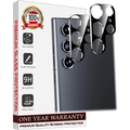 Entronix Clear Camera Lens Protector Compatible with Galaxy S21 Ultra - 2-Piece Combo