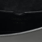 Box Calfskin Medium Bobby Flap Black