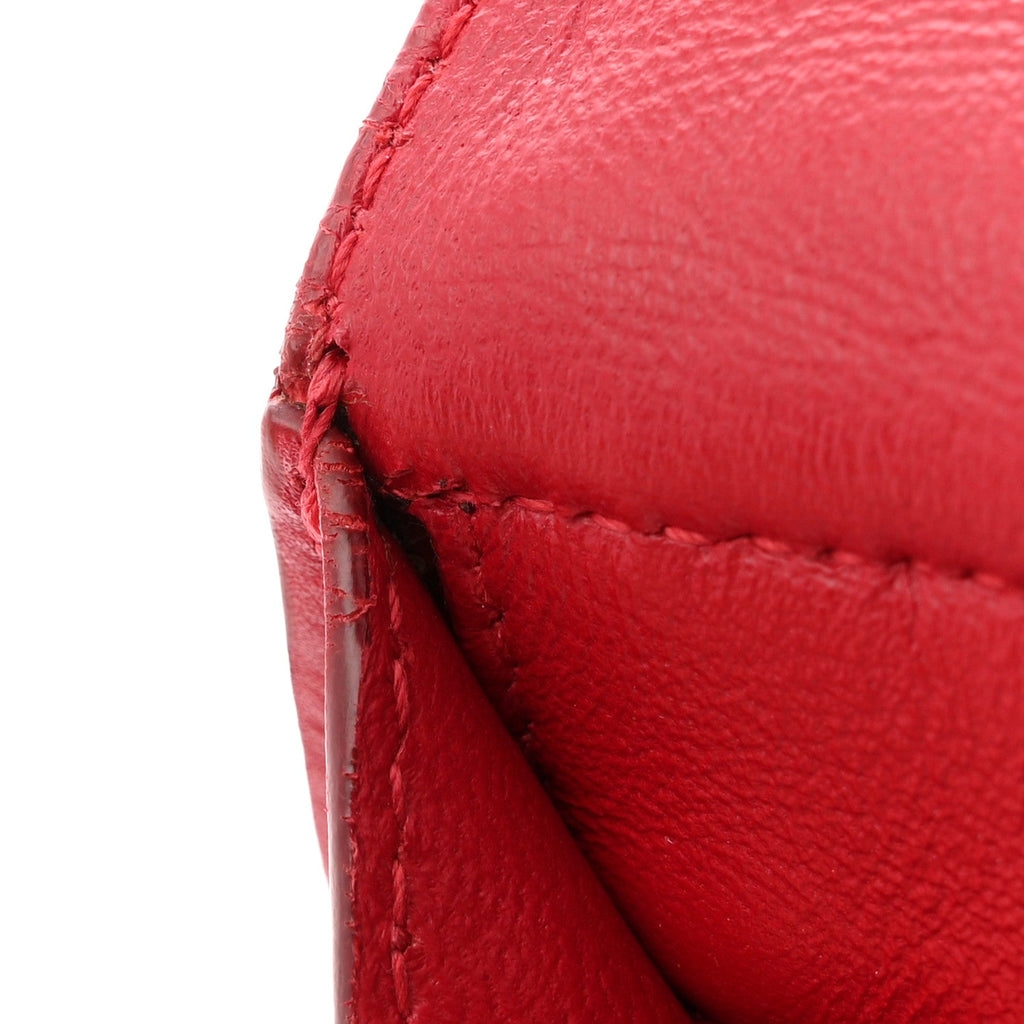 Calfskin Medium Sofia Shoulder Bag Red