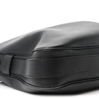 Supple Calfskin Large Romy Shoulder Bag Black