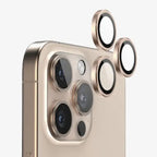 Entronix Camera Lens Protector Compatible with iPhone 16 Pro/16 Pro Max - Luxury Metal