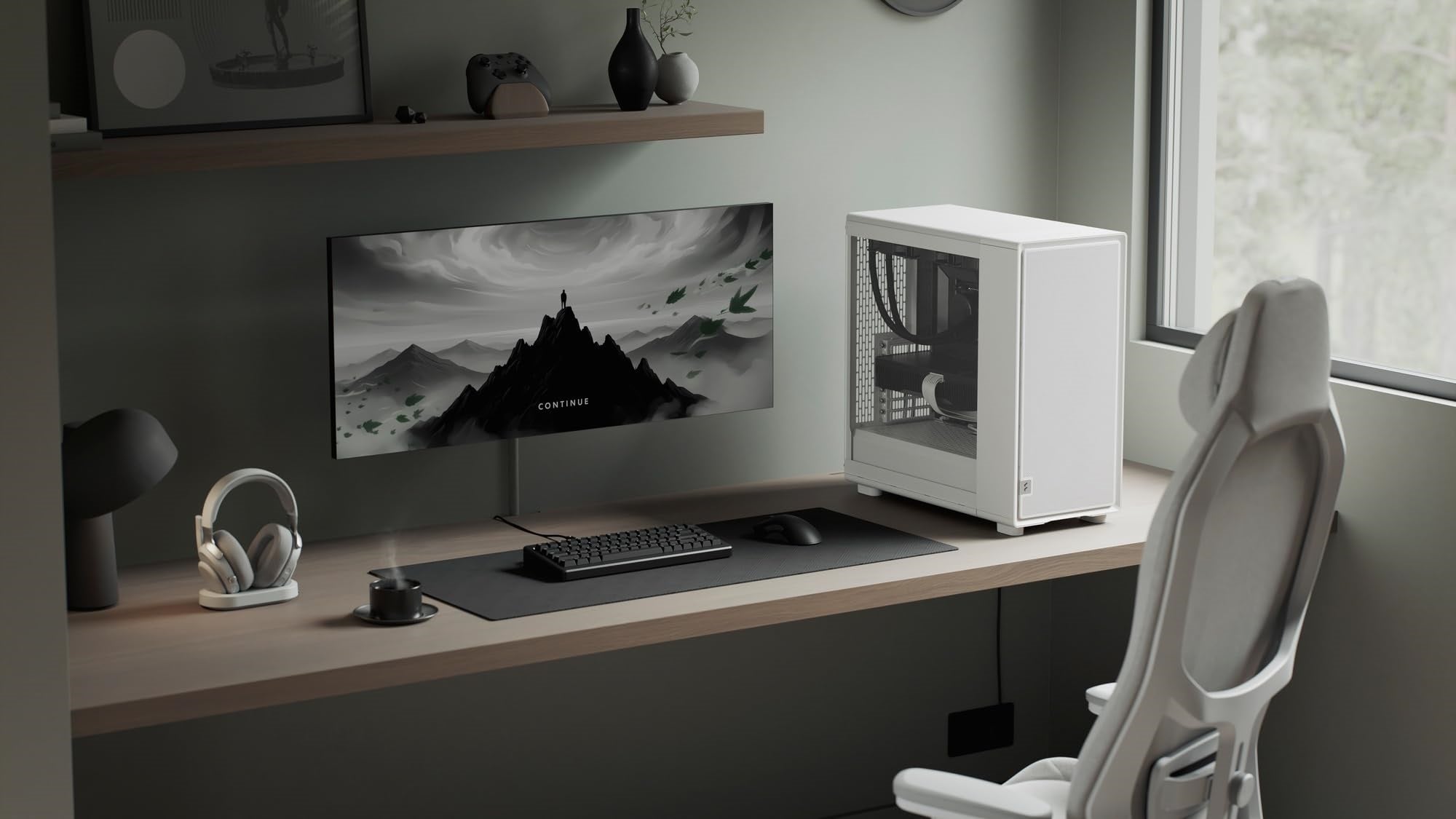 Epoch XL White - Tempered Glass