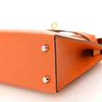 Epsom Mini Kelly Sellier 20 Orange