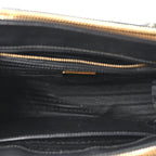 Saffiano Small Galleria Double Zip Tote Black