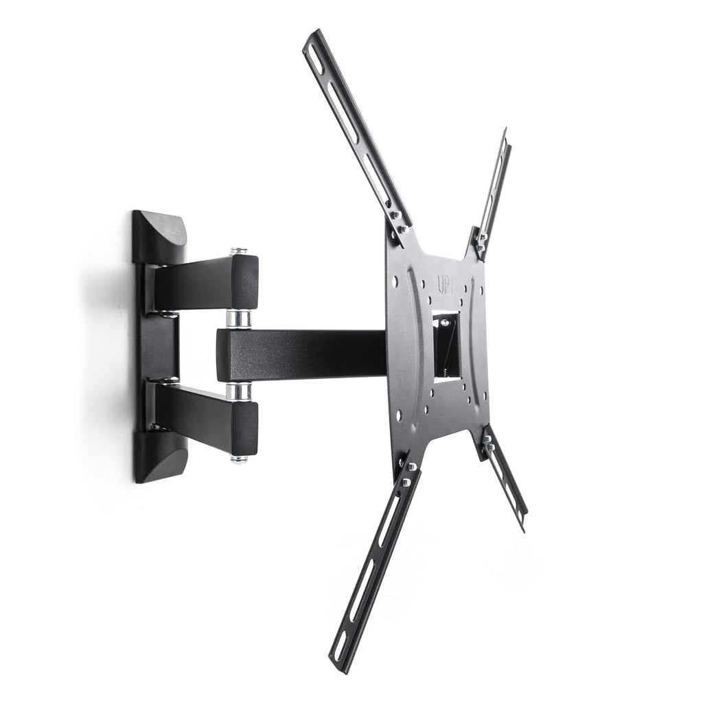 Full Motion, Tilt and Swivel Single Stud Wall Mount for 26-55 Inch  LCD, LED, and Plasma Screens