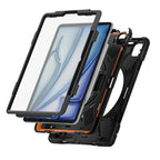 SAHARA - Raider-X Series Heavy-Duty Case for Apple iPad Air 13" M3/M2 - Scorpion Black