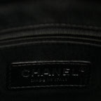 Canvas Deauville Drawstring Bucket Bag Black