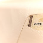 Caviar Quilted Small Double Flap White