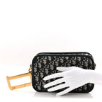 Oblique Diorquake Clutch Blue